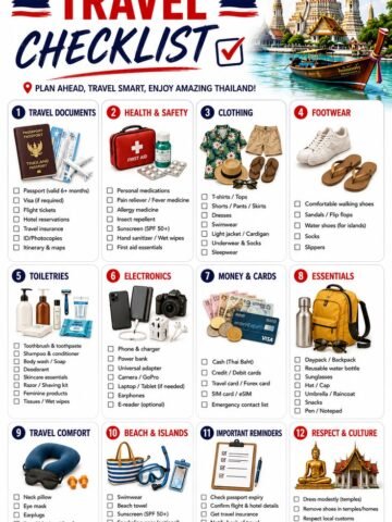 Thailand Travel Guide for First-Time Visitors