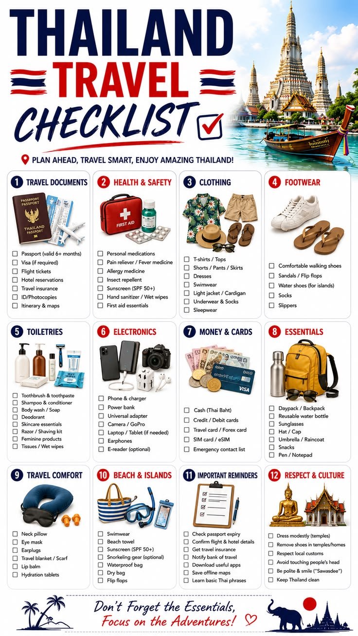 Thailand Travel Guide for First-Time Visitors